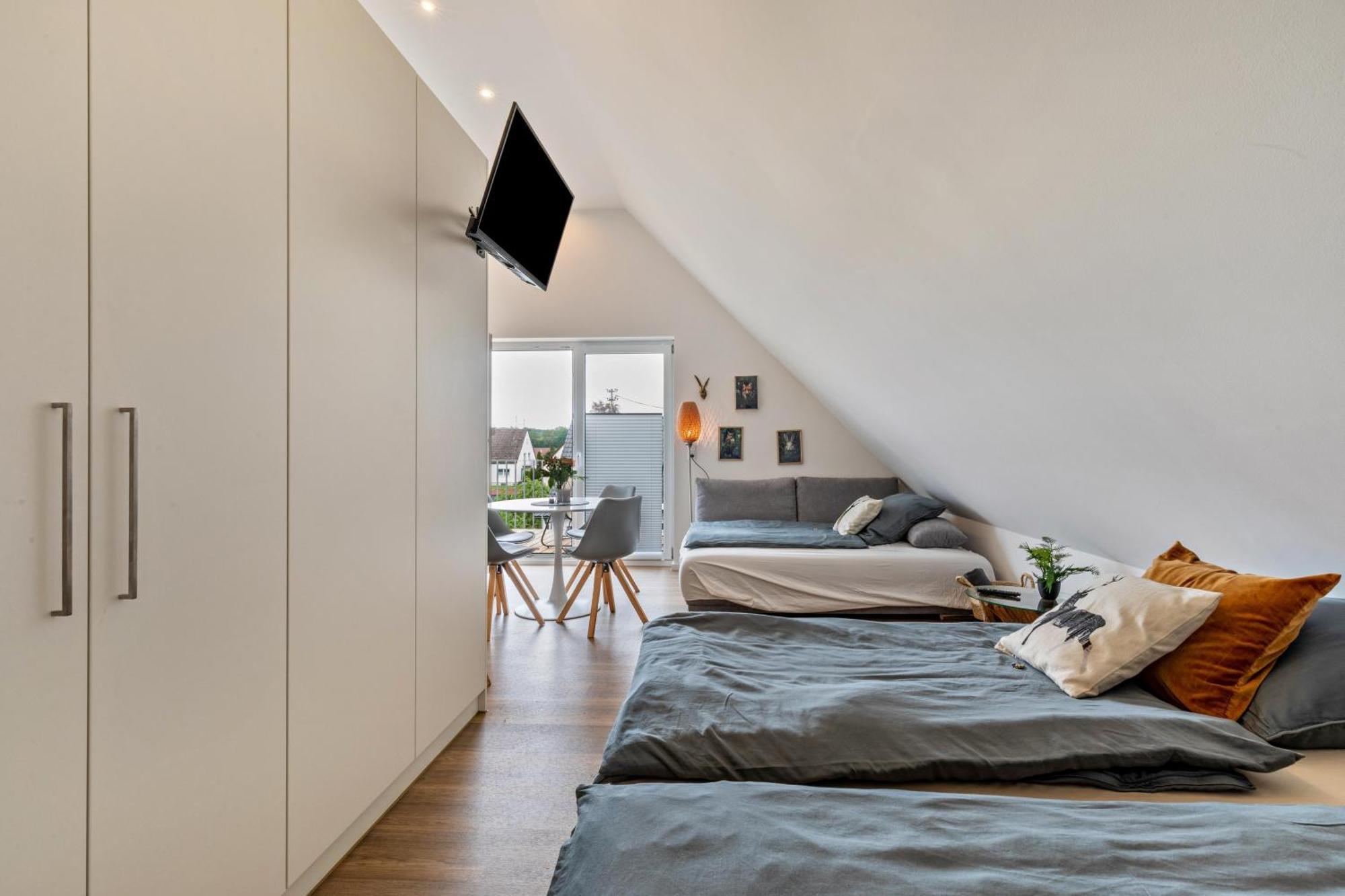 Studio 6 Parkside Apartments Günzburg Eksteriør billede